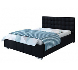 Postel B2 R 90x200, Jasmin 100 , chromové nožky