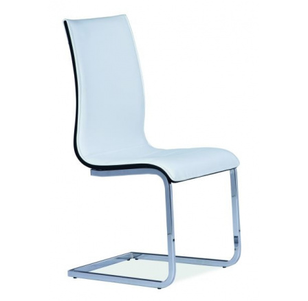 Jídelní židle H-133 bílá/černá