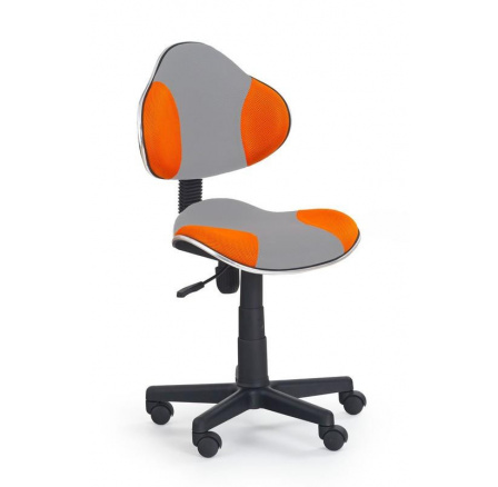 Dětská židle FLASH 2 /šedá+oranžová