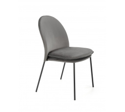 Jídelní židle K443, šedý Velvet