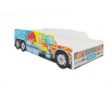 Postel s matrací MONSTER TRUCK 140x70
