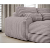 Ripeli Corner Sofa Bed with Storage, Light Grey Velvet, Left-Hand Facing Modullo 03 180x128 Left 1