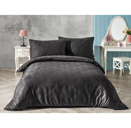 Luxusní žakárové povlečení 140x200, 70x90cm Obrazce šedé Luxusní žakárové povlečení 140x200, 70x90cm Obrazce šedé