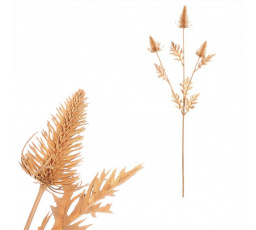 Bodlák kvetoucí - umělý řezaný, krémová barva