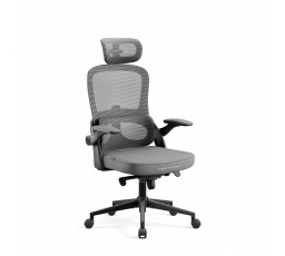 Kancelářská ergonomická herní židle Diablo V Light šedá