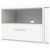 TV komoda  MABELA 403, Bílá