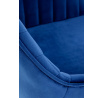 Barová židle H103, modrý Velvet