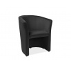 Křeslo TM-1 VELVET, Černý Bluvel 19/Wenge