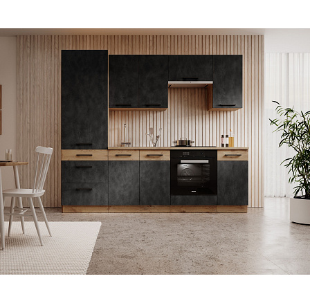 Kuchyňský nábytek VIKA 240 Matera+Dub Lancelot Kuchyňský nábytek VIKA 240 Matera+Dub Lancelot