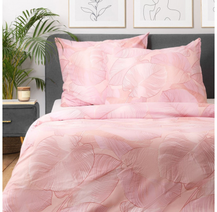 Sada ložního prádla GALLO PINK 200x220 cm