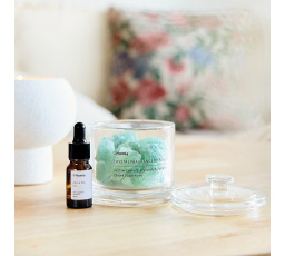Sada vůní SERENITY Aloe & Mořská sůl 210 g + 10 ml 719288