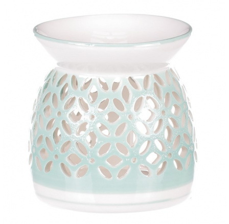 Aromalampa porcelánová, zelená barva