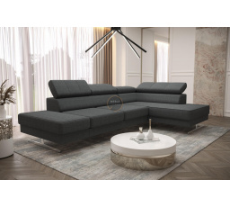 Rohová sedací souprava EMPORIO MINI 300x180 - šedá , pravá