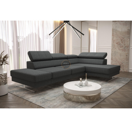 Rohová sedací souprava EMPORIO MINI 300x180 - šedá , pravá Rohová sedací souprava EMPORIO MINI 300x180 - šedá , pravá