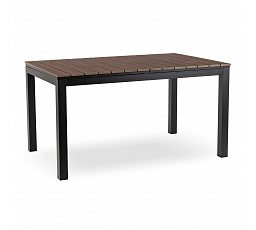 Zahradní stůl ARGOS 140-180 cm Ořech/Černý