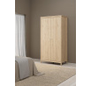 Šatní skříň Real 672, jackson hickory