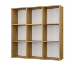 Knihovna Manja 3x3 dub artisan