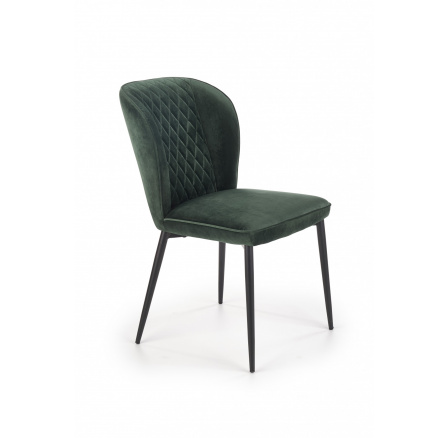 Jídelní židle K399, zelený Velvet