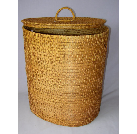 Koš prádelní ratanový oválný velký Koš prádelní ratanový oválný velký