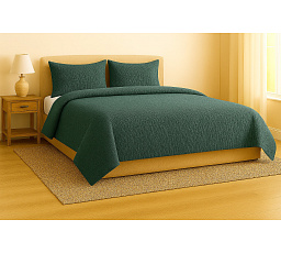 Francouzské mušelínové povlečení petrolové 200x200