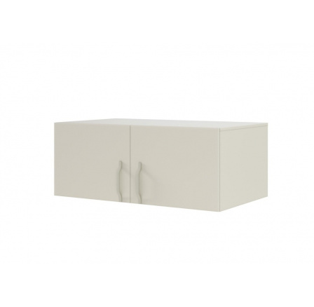 Nádstavec na skříň BRAGA 3 s kovovými madly Kašmír