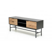 Televizní komoda MURANO RTV-1 RTV, artisan dub/černá 