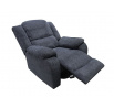 Houpací relaxační křeslo KORFU NEW, SMXY-05 dark GREY - TMAVĚ ŠEDOMODRÁ