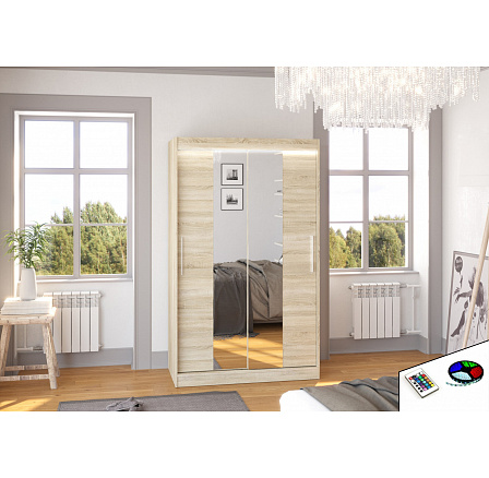 Posuvná skříň SANTOS 120 Sonoma Posuvná skříň SANTOS 120 Sonoma