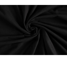 Jersey prostěradlo EXCLUSIVE černé 180x200 dvojlůžko