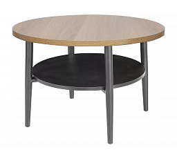 Konferenční stolek ELLA B, Dub/ Černá