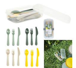 Sada piknikových příborů pro 4 osoby