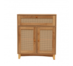 Komoda NOTTO s ratanem 74x35x86 cm ALL 849676