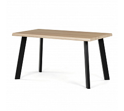 Jídelní stůl 140x80cm, mdf, divoký dub, HT-F4514 OAK