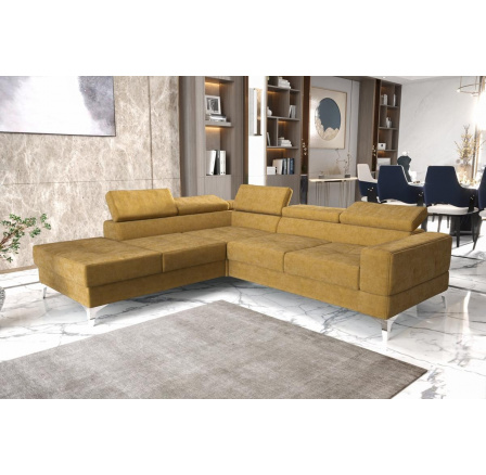 Rohová sedací souprava TOSCANIA II průměr 30x250 - medová , levá Rohová sedací souprava TOSCANIA II průměr 30x250 - medová , levá