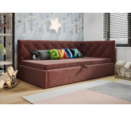 Postel ELZA - růžová - T63, Pravá strana