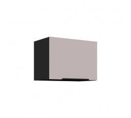 Horní skřínka ARONA - 50 GU-36 1F, Černá mat/Kašmír