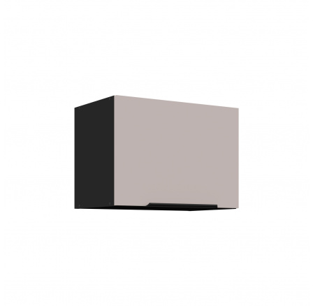 Horní skřínka ARONA - 50 GU-36 1F, Černá mat/Kašmír Horní skřínka ARONA - 50 GU-36 1F, Černá mat/Kašmír