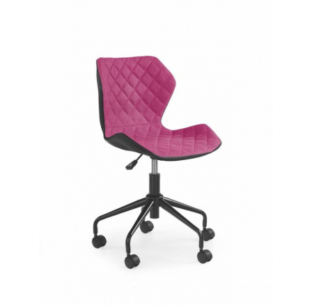 Dětská židle MATRIX /černá + růžová