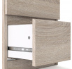 Noční stolek SIMPLICITY 291, Černý dub woodgrain