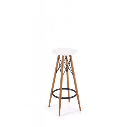 Barová židle H68, bílá