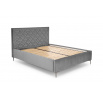 Postel MODULO W2 160 - Čelo postele, Šedý Monolith 85