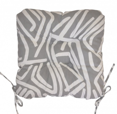 Sedák UNI látka šedobílá mozaika Sedák UNI látka šedobílá mozaika