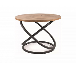 Konferenční stůl EOS D, Dub Artisan/Černá