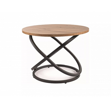 Konferenční stůl EOS D, Dub Artisan/Černá