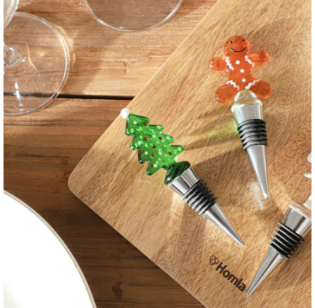 Zátka na víno VINE Vánoční stromek 939420