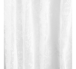 Záclona PAOLA bílá s vytlačovaným vzorem 140X250 CM 745713