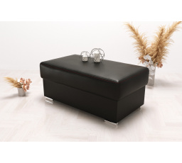 Kožená pohovka s úložným prostorem100X55