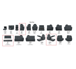 DUO EVER rohová sedací souprava  OT (P) - 3F - 1(L)
