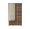 Šatní skříň HARMONY 163, Jackson hickory/Béžová