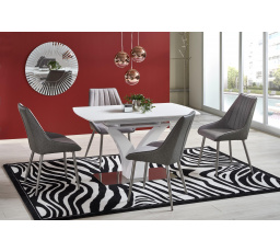 Jídelní stůl PALERMO, bílý